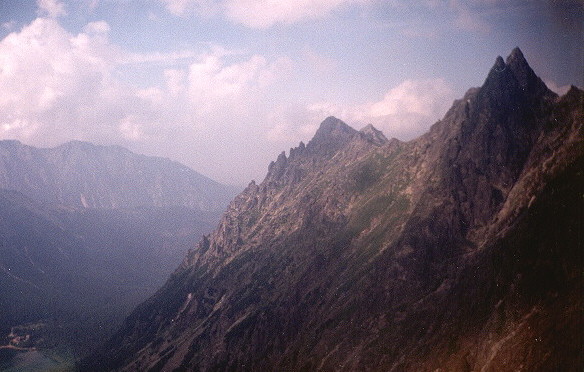 Shapes of a mountain